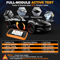 LAUNCH Creader Elite 2.0 OBD2 diagnostické zařízení pro BBA stejná funkce X431 diagnostické zařízení, auto tester s 50+ resetova